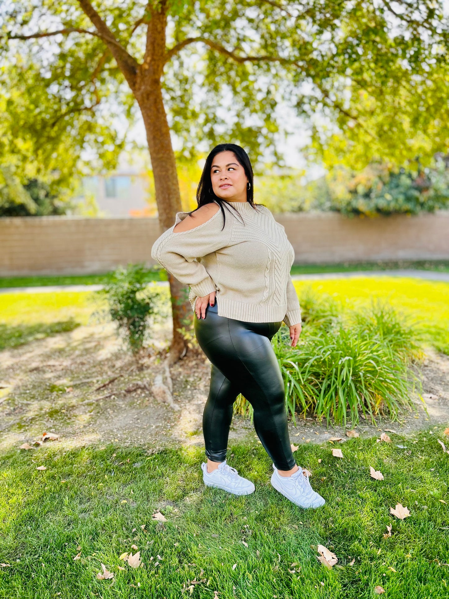 Julia Cold Shoulder Sweater