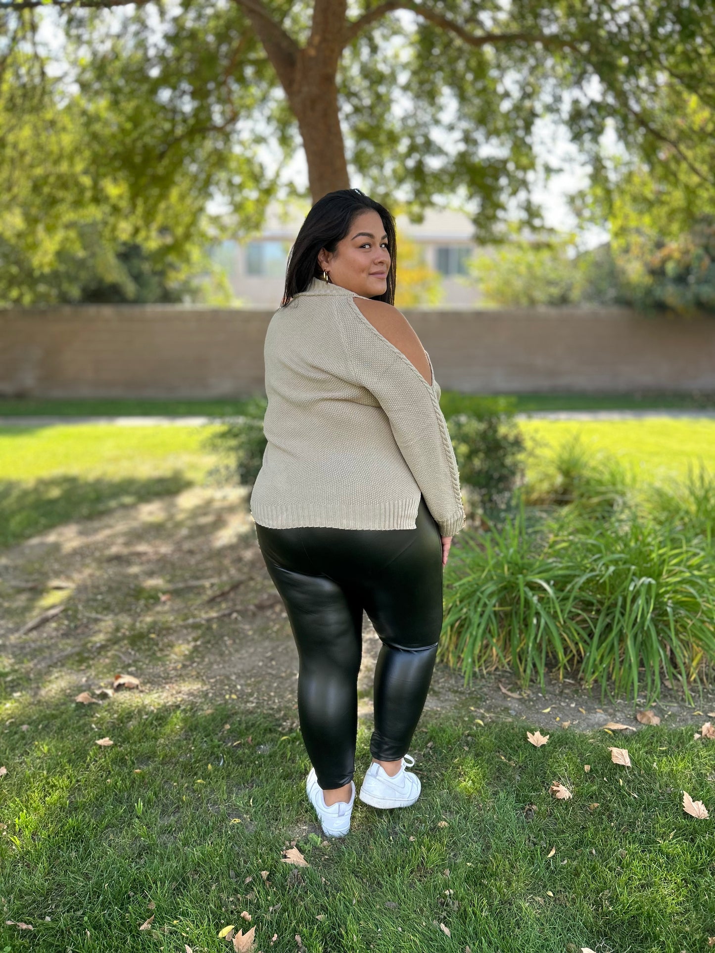 Julia Cold Shoulder Sweater