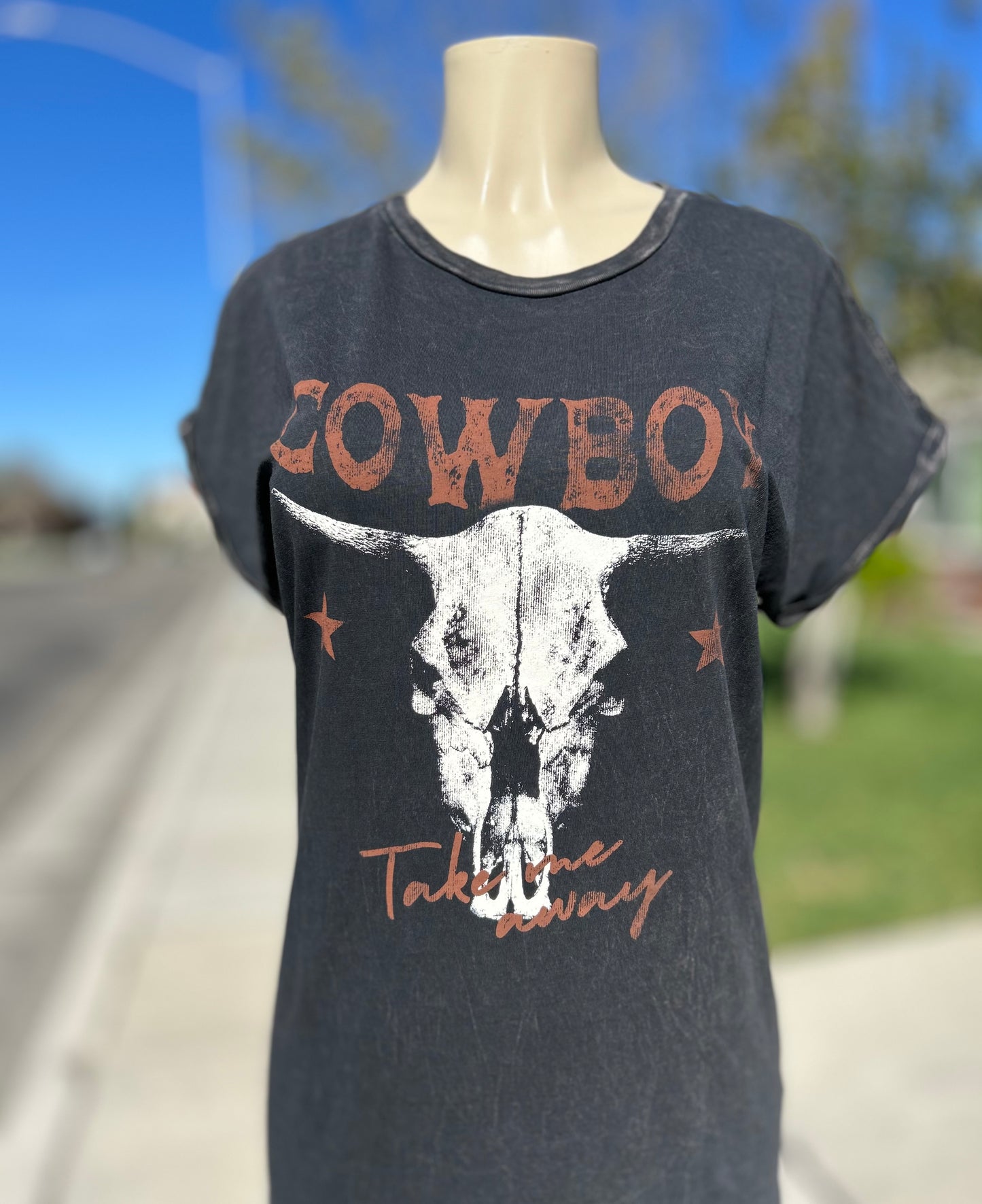 Cowboy Graphic Dress