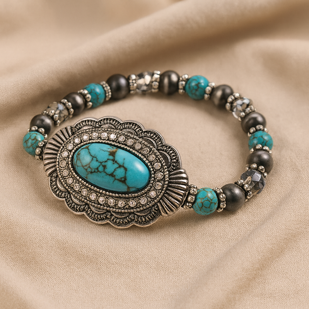 Oval Concho Bracelet