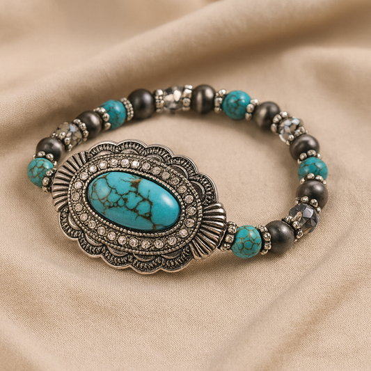 Oval Concho Bracelet