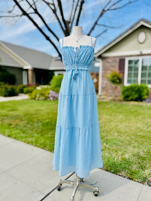 Serenity Sky Cutout Dress