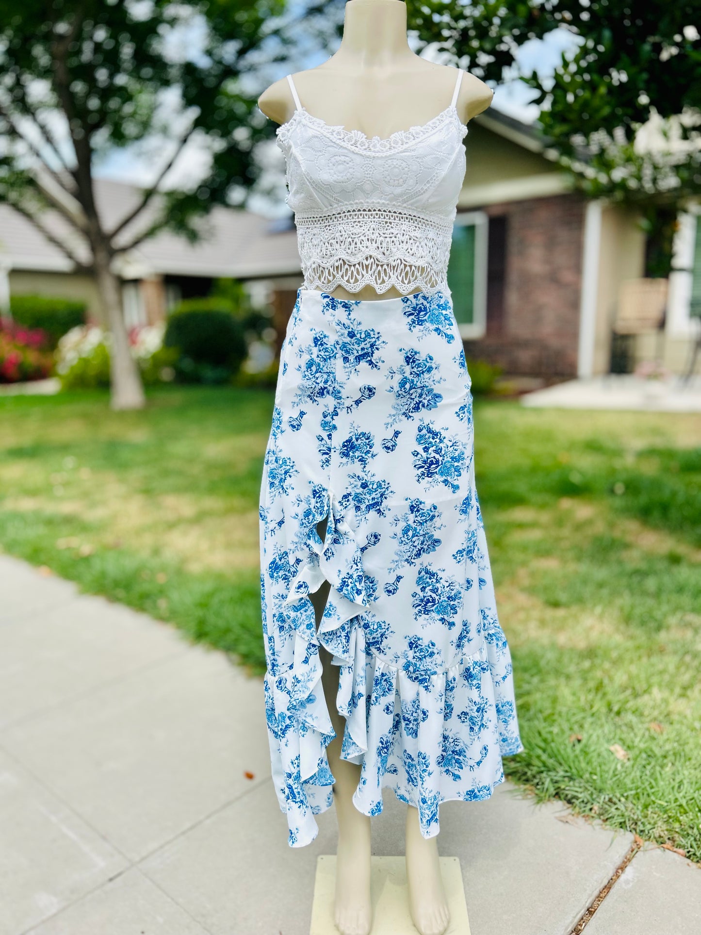 Bluebell Breeze Maxi Skirt