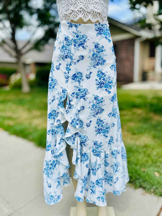 Bluebell Breeze Maxi Skirt