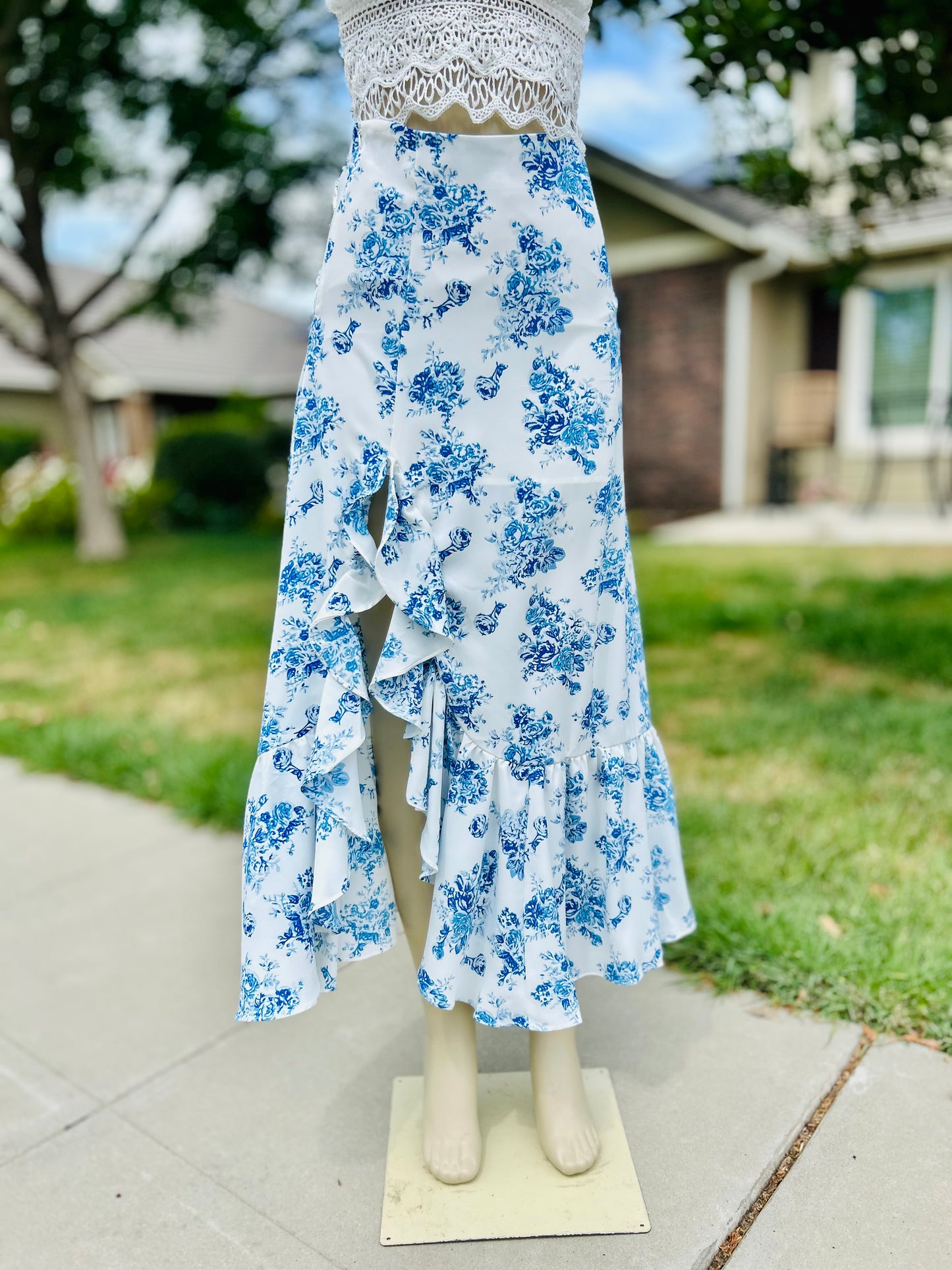 Bluebell Breeze Maxi Skirt