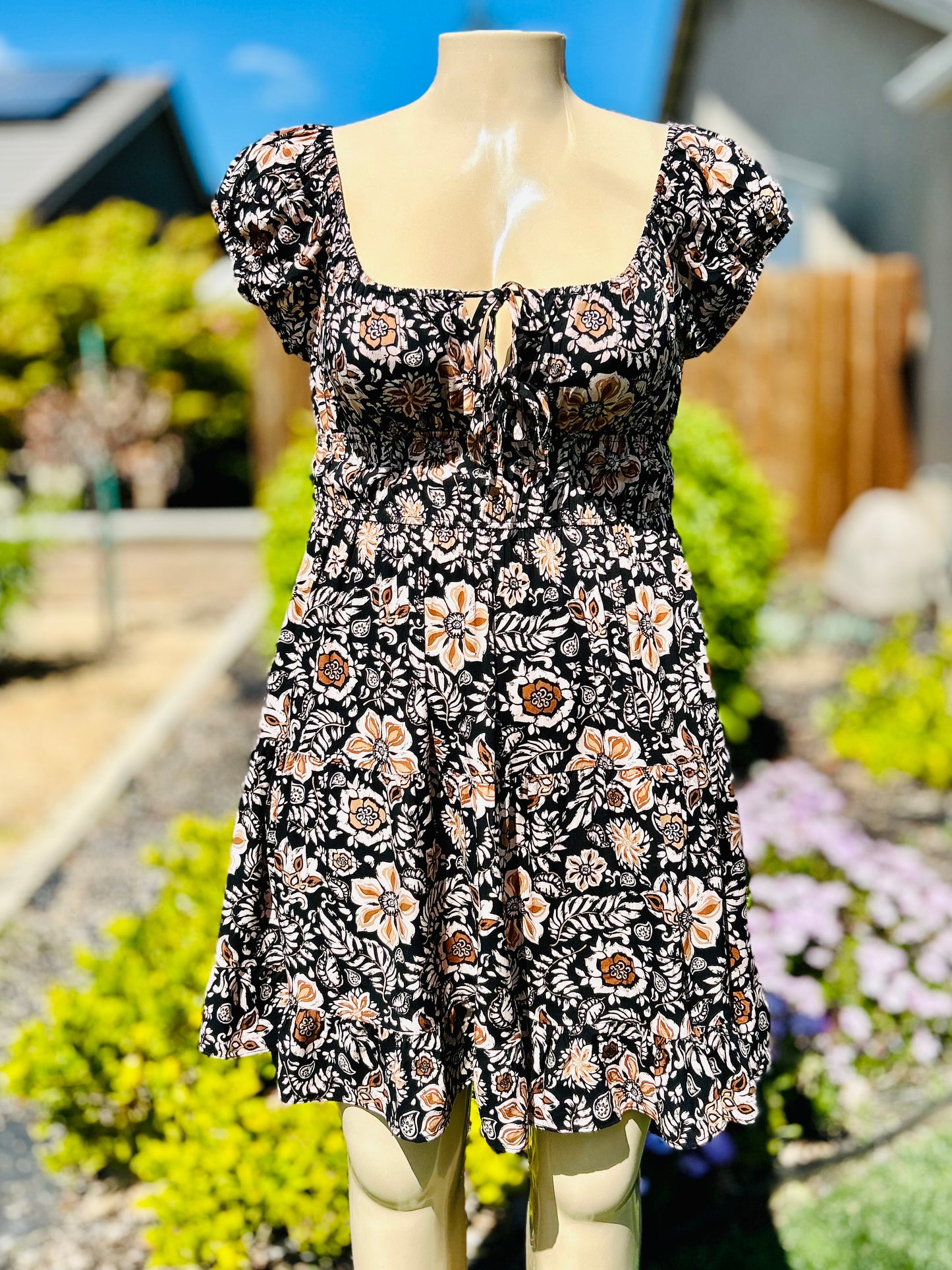 Paisley Mini Dress