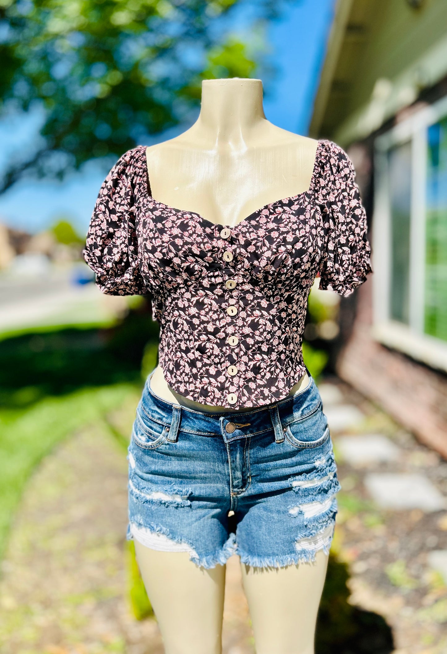 Ree Floral Top