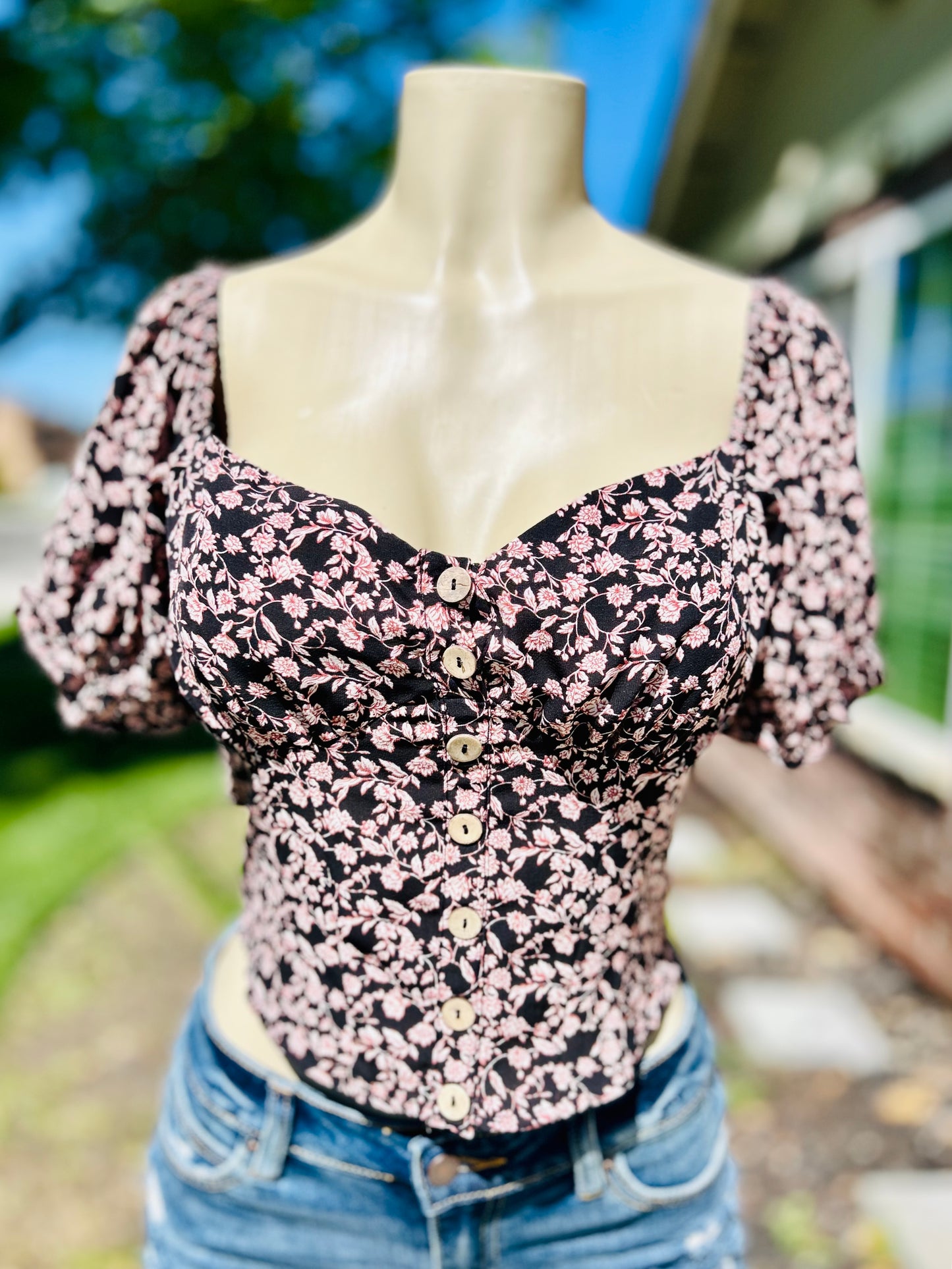 Ree Floral Top