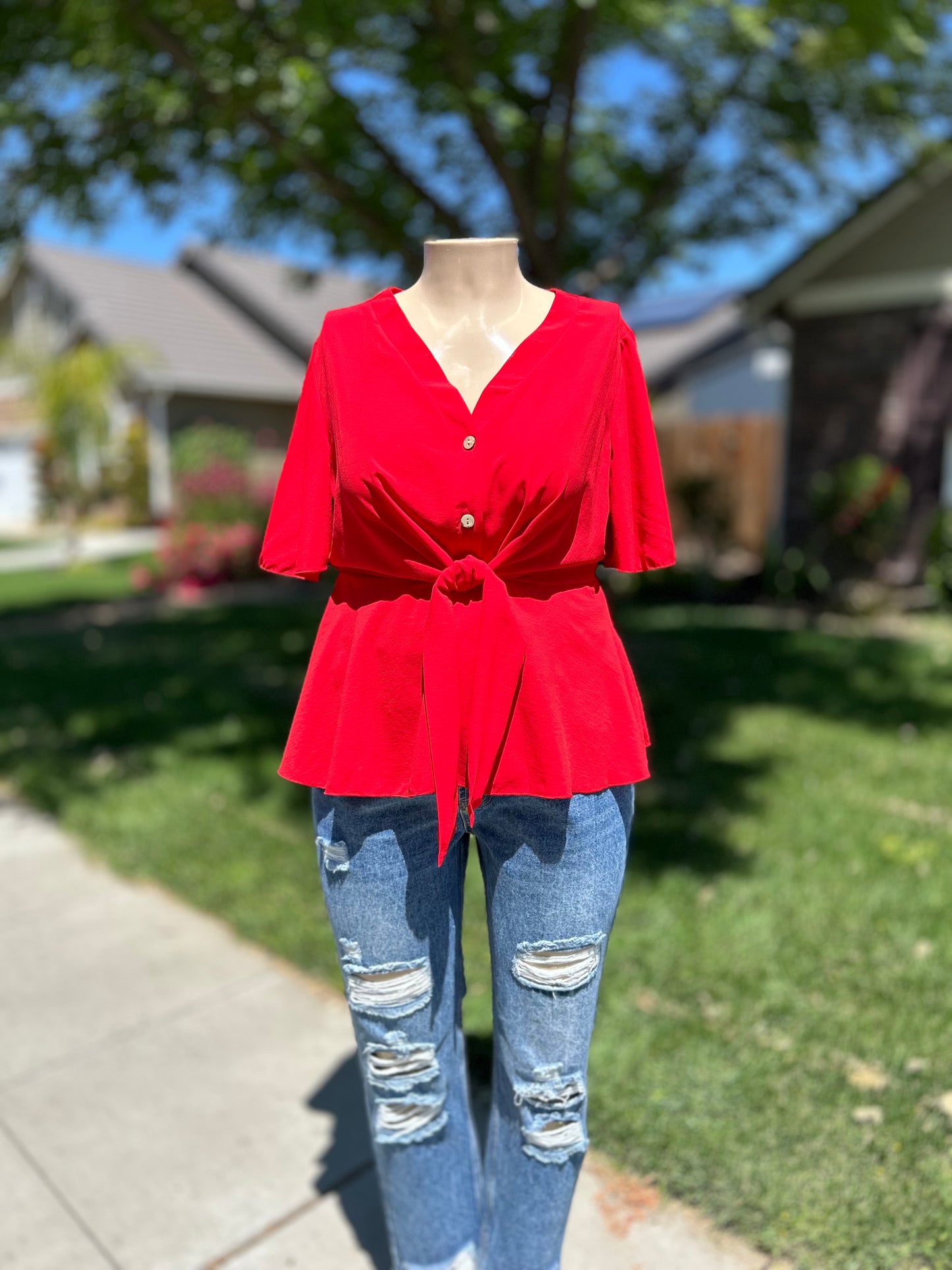 Aidy Red Top