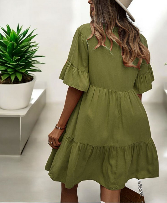 Willow Button Dress