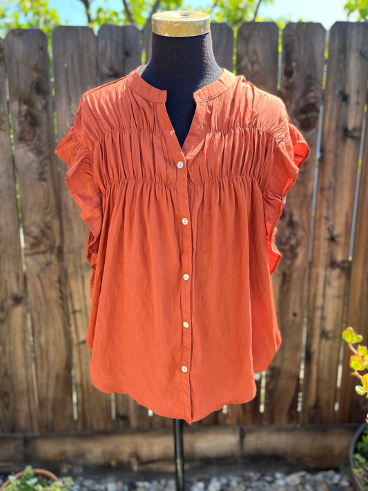 Cora Button Down Top