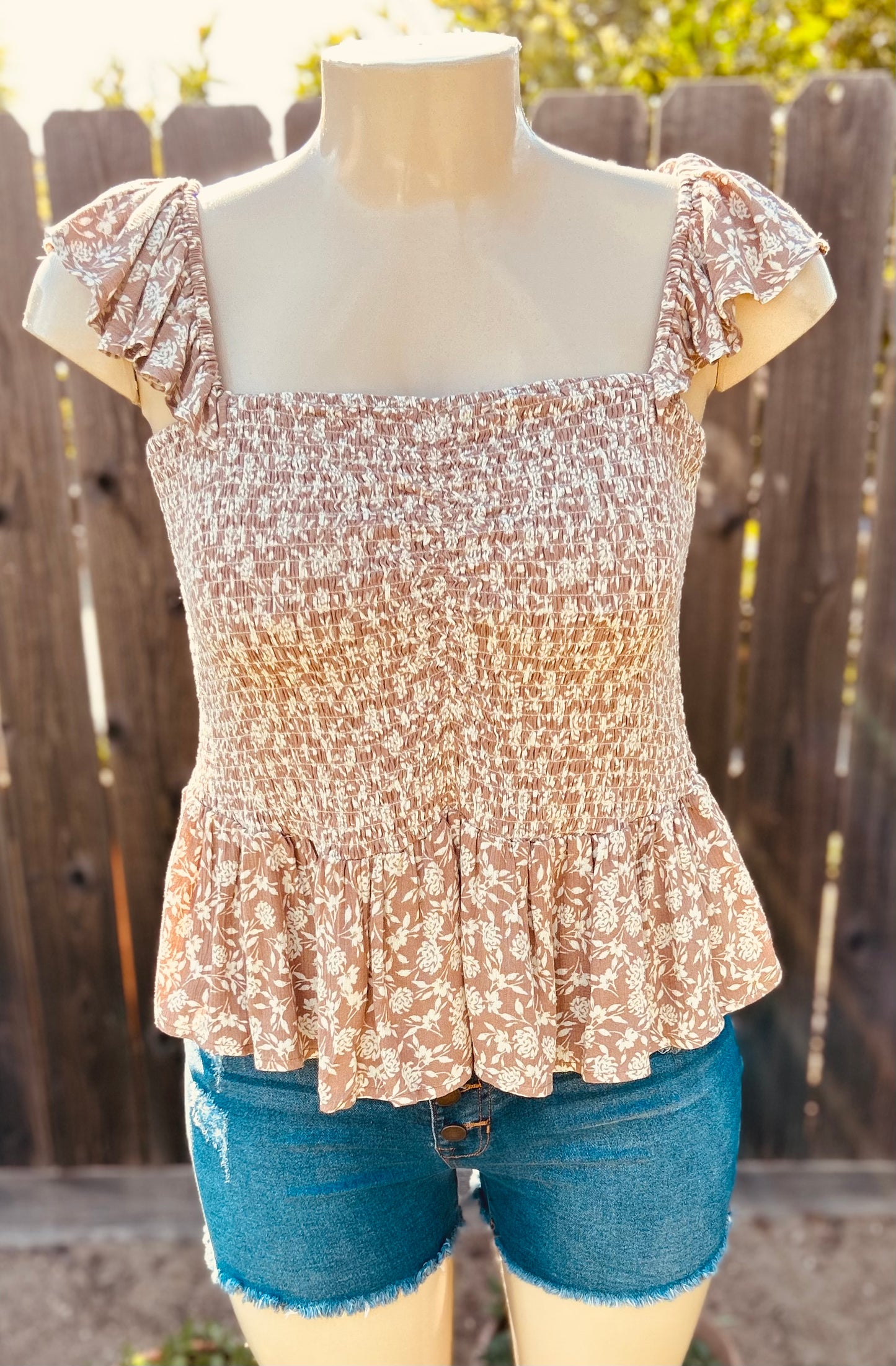 Magnolia Baby Doll Top